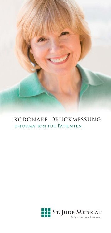 Koronare Druckmessung - St. Jude Medical