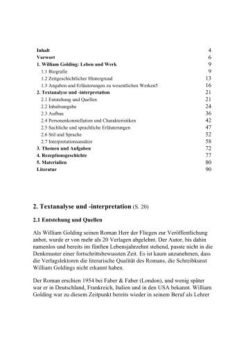 2. Textanalyse und -interpretation (S. 20)