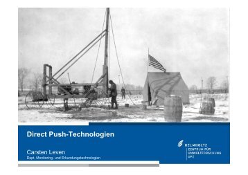 Direct Push-Technologien - SINBRA