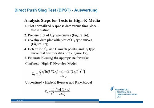 Direct Push-Technologien - SINBRA