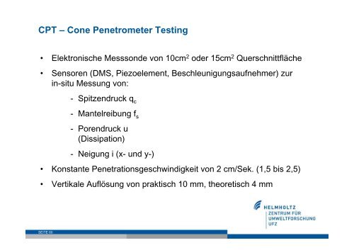 Direct Push-Technologien - SINBRA