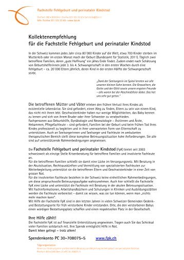 Text mit Kurzversion zur Verkündung - Fachstelle Fehlgeburt und ...