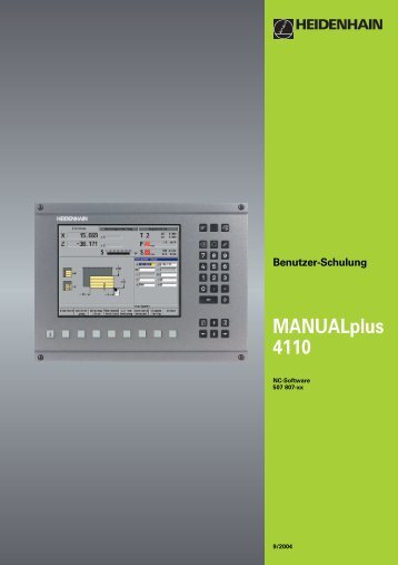 MANUALplus 4110 - heidenhain