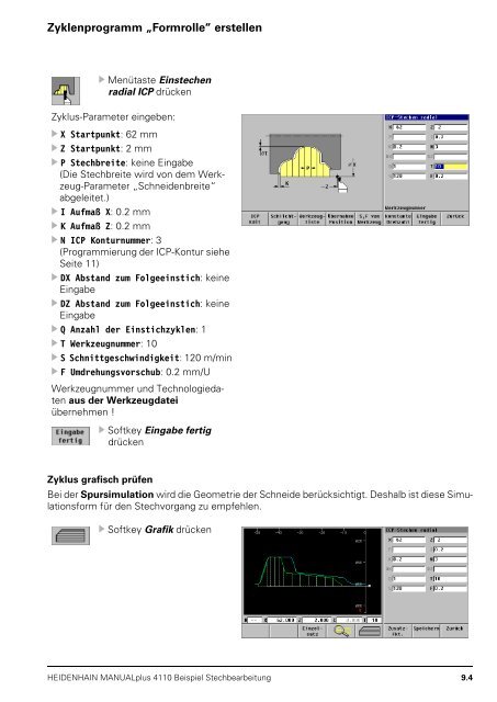 MANUALplus 4110 - heidenhain