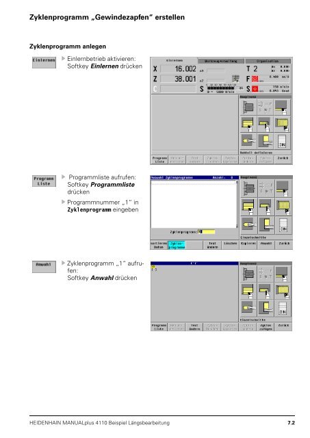 MANUALplus 4110 - heidenhain