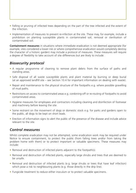 Phytophthora ramorum - The Food and Environment Research ...