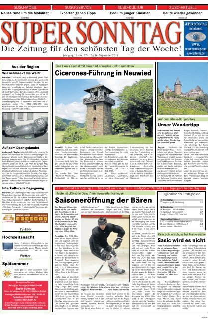 Kw 37 Der Lokalanzeiger