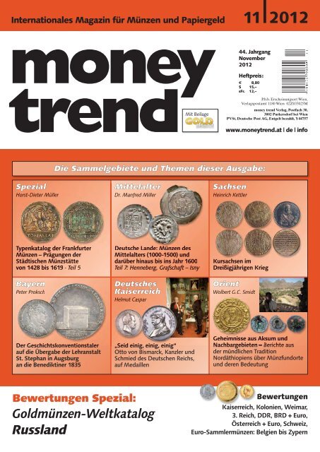 Ausgabe 11 2012 Komplett Money Trend