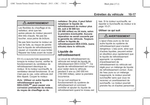 Terrain (PDF, 23.4 Mo) - GM Canada