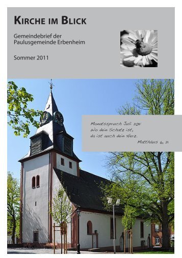 Sommer 2011 - Paulusgemeinde Erbenheim