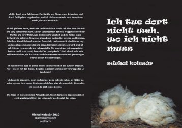 Download PDF - for the animals