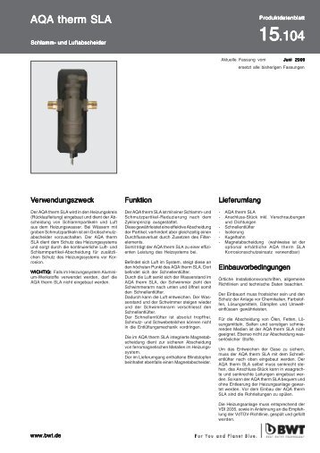 15.104 AQA therm SLA.pmd - BWT