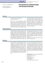 2000-35 Karotisstenose: Epidemiologie und Symptomatologie ...