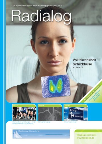 Radialog, Ausgabe 2/2012 - Radiologie Herrsching