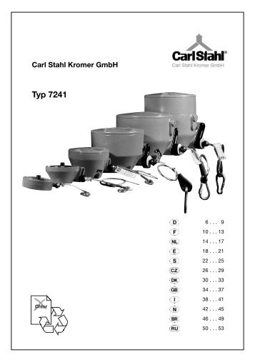 Typ 7241 - Carl Stahl Kromer GmbH