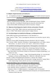 Das Seminarhandout (pdf) - PD Dr. Wolfgang Schindler