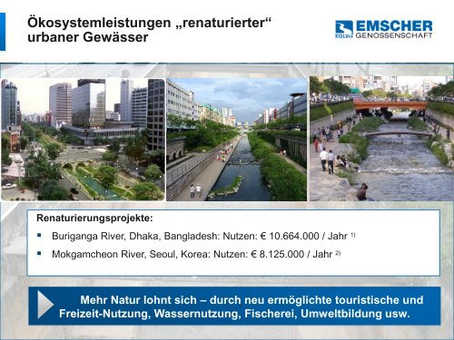 Vortrag Wasser-Landschaft von Dr. Mario Sommerhäuser - EGLV