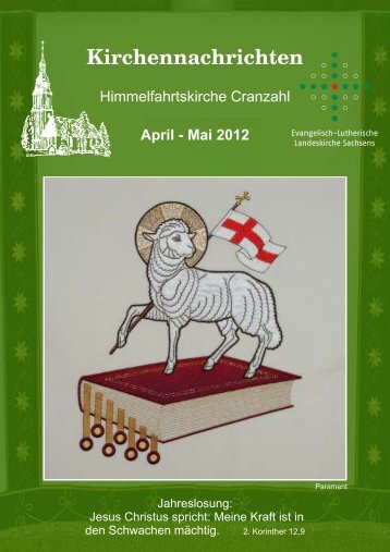 KINA 04+05.2012.pdf - Ev.-luth. Kirchgemeinde Cranzahl