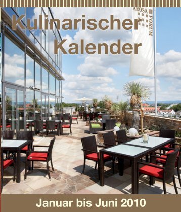 Kulinarischer Kalender - Best Western Premier Arosa Hotel