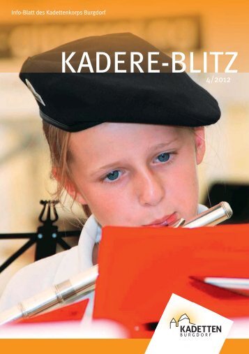 Ausgabe 04/12 - Kadetten Burgdorf