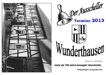 Ausscheller I/12 - Wunderthausen