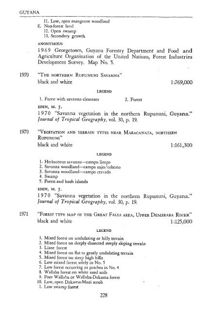 international bibliography of vegetation maps - KU ScholarWorks ...