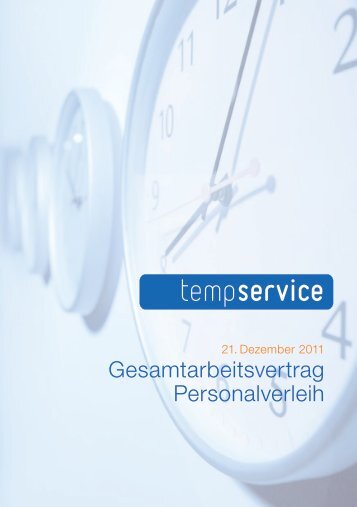 GAV Personalverleih - Swissstaffing