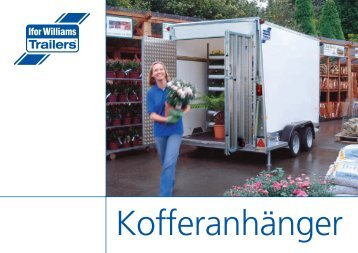 Kofferanhänger - Transporte, Manfred Ruser