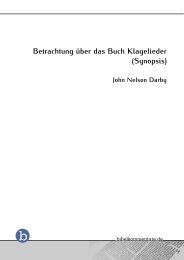 Betrachtung über das Buch Klagelieder - Bibelkommentare.de