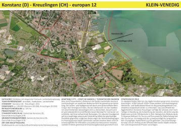 Konstanz (D) - Kreuzlingen (CH) - europan 12 KLEIN-VENEDIG