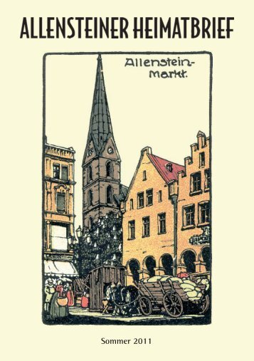 Sommer 2011 - Stadtgemeinschaft Tilsit eV - Ostpreußen