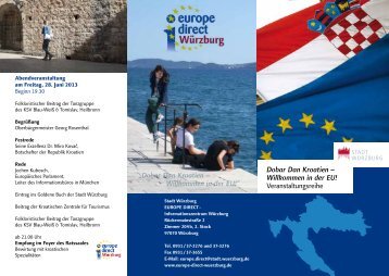 Eventflyer - Kroatien Kreativ 2013