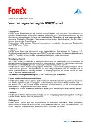 Verarbeitungsanleitung Fur Forex Classic Auch Auf Forex Platten