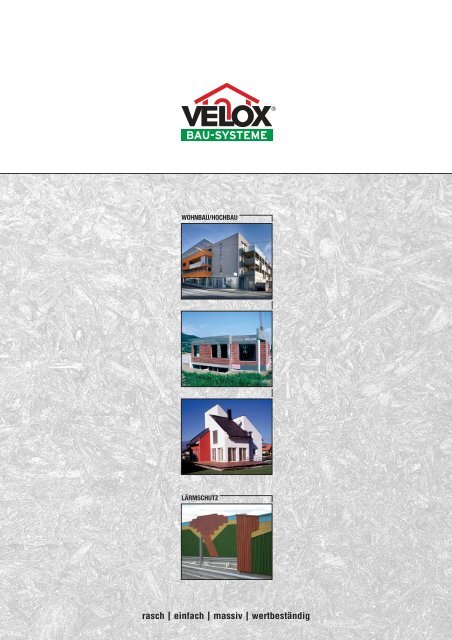 VELOX Bausysteme