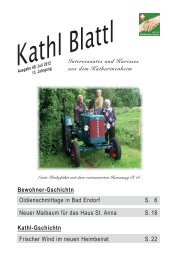 Ausgabe 40 - Juni 2012 - Katharinenheim