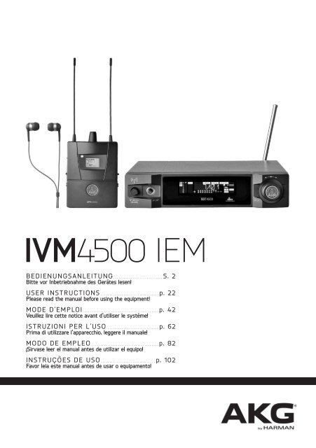 Ivm4500 iem hot sale