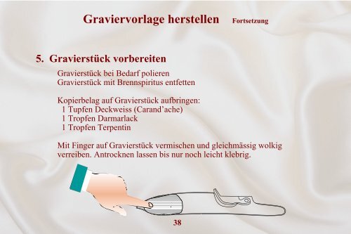 Graviervorlage herstellen Fortsetzung - Feuerwaffen.ch