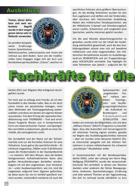 Unser Umgang mit der Vergangenheit - Österreichs Bundesheer