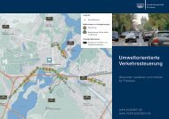 Umweltorientierte Verkehrssteuerung - Mobil in Potsdam