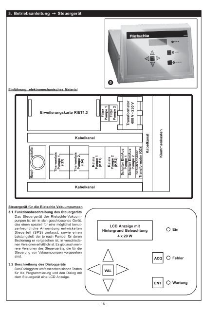 RVM Betriebsanleitung