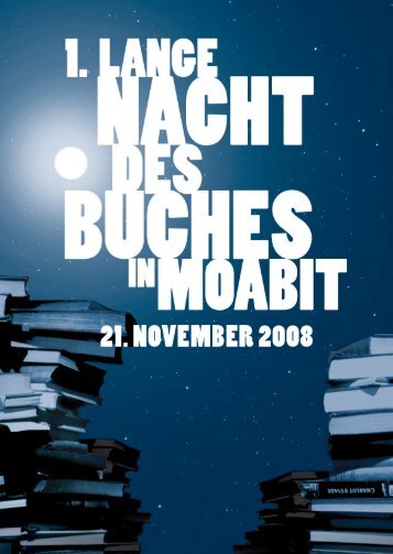 Programm Lange Nacht des Buches - Quartiersmanagement Moabit ...