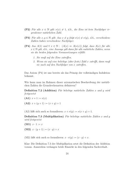 7.1 N – Axiomatisch