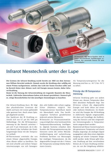 Infrarot Messtechnik unter der Lupe (PDF, 1.28 MB) - Micro-Epsilon ...
