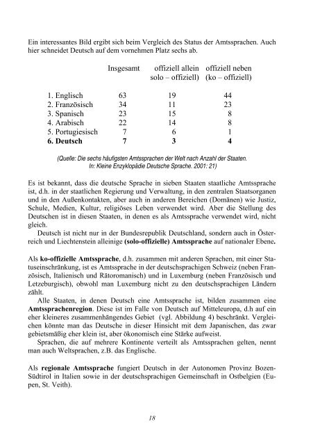 ASPEKTE DES DEUTSCHEN WORTSCHATZES - MEK