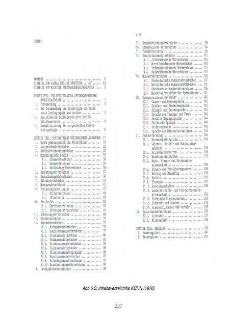 ASPEKTE DES DEUTSCHEN WORTSCHATZES - MEK