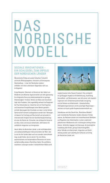 DAS NORDISCHE MODELL - Nordische Botschaften | Berlin