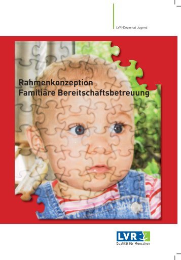 Rahmenkonzeption Familiäre Bereitschaftsbetreuung (Stand Januar ...