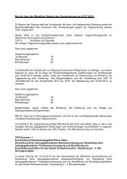 öffentliche Sitzung des Gemeinderates am 03.07.2013 - Altrip