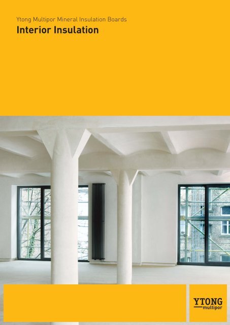 Brochure Multipor Interior Insulation Xella Co Uk