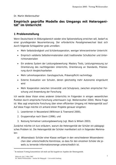 Dokumentation zum Symposion - Verband Bildungsmedien eV